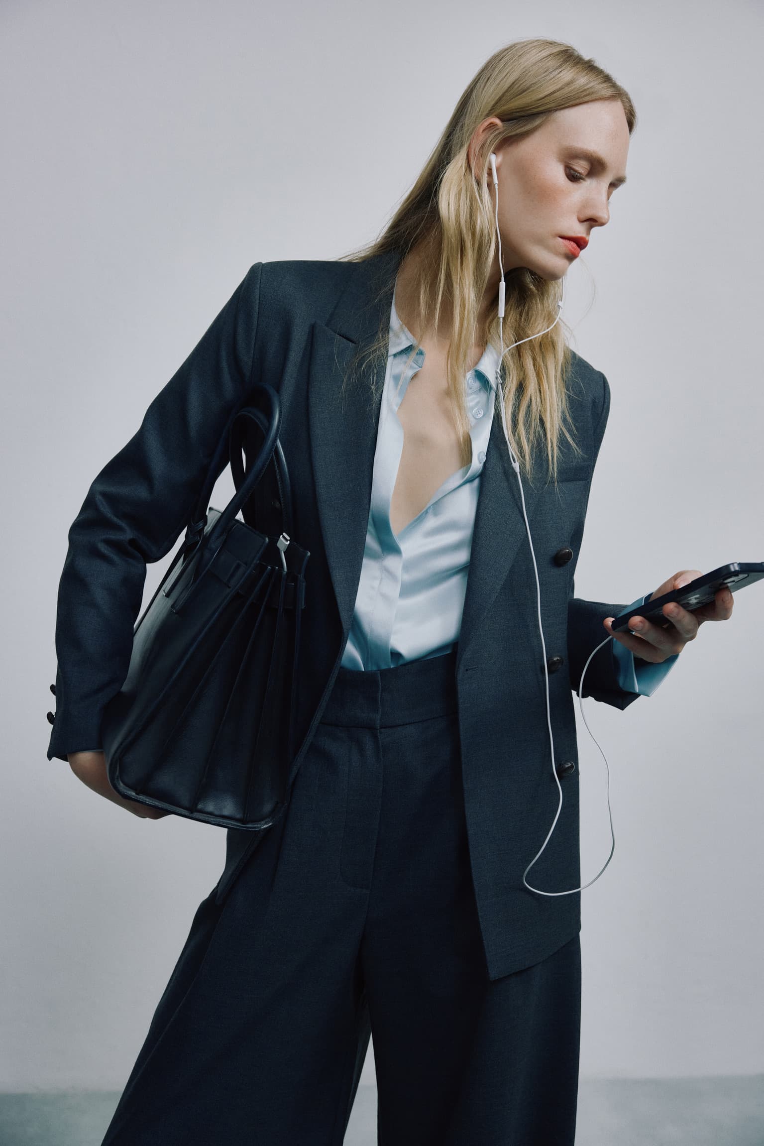 Blazer Manon in Dunkelgrau Ladneri