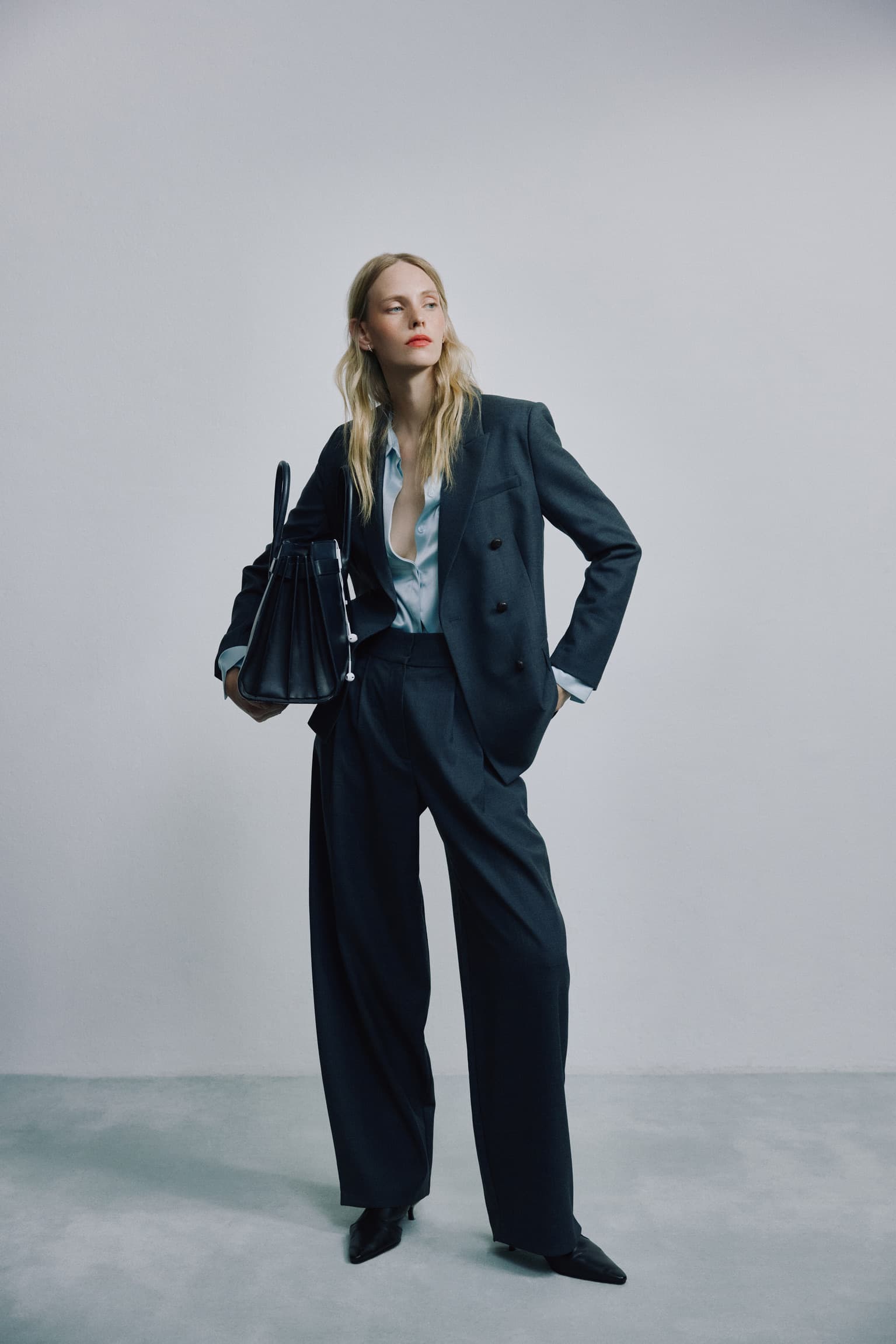 Blazer Manon in Dunkelgrau Ladneri