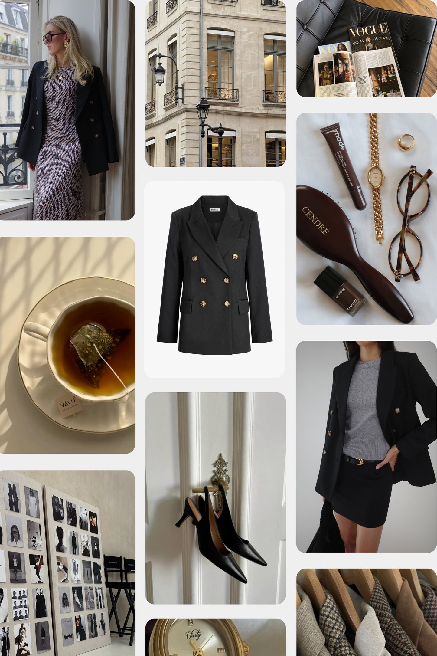 Manon Blazer in Black – Ladneri 