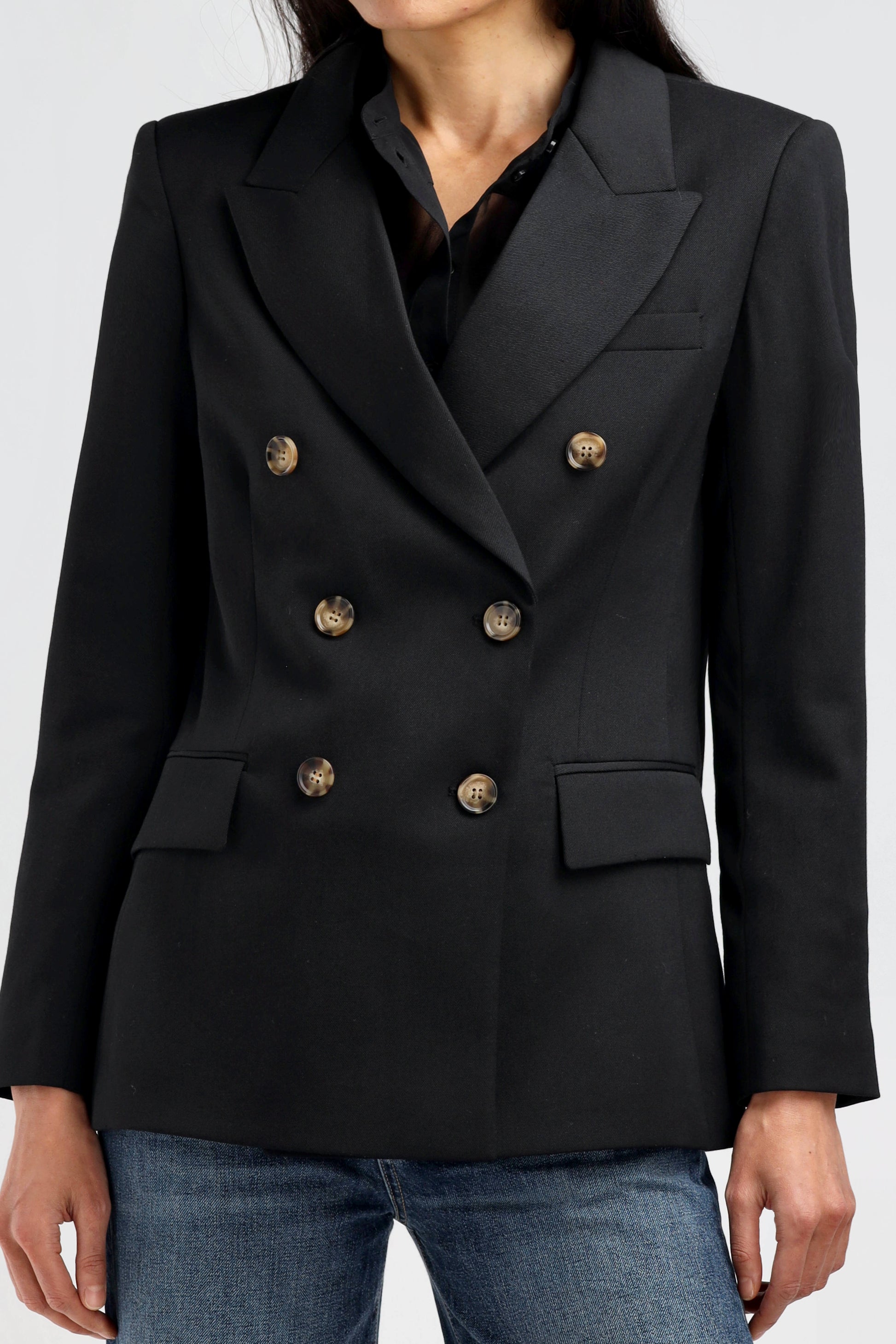 Manon Blazer in Black – Ladneri