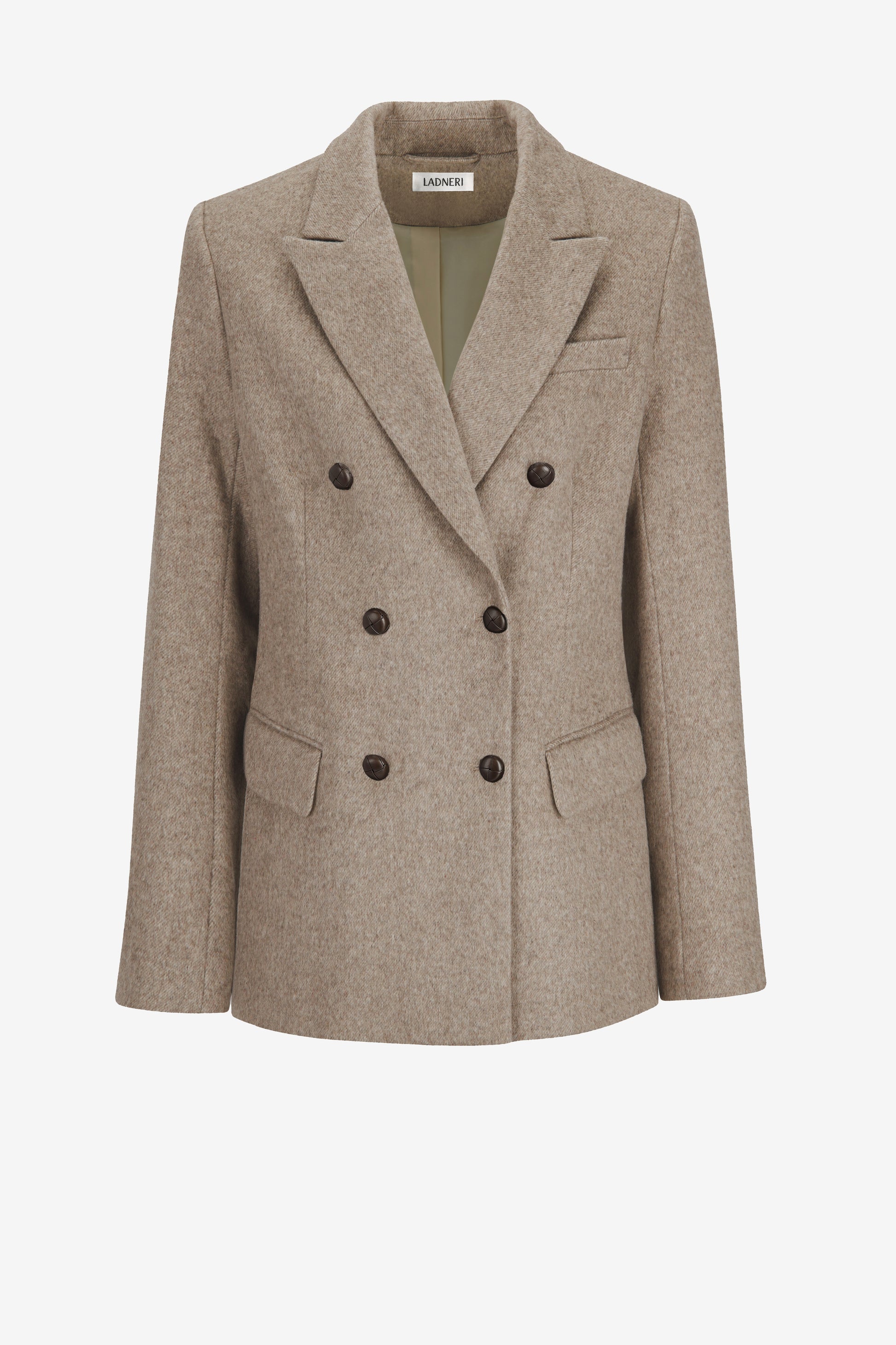 Blazer Manon in Taupe Melange Ladneri