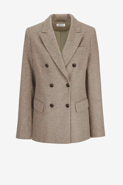 Blazer Manon in Taupe Melange Ladneri