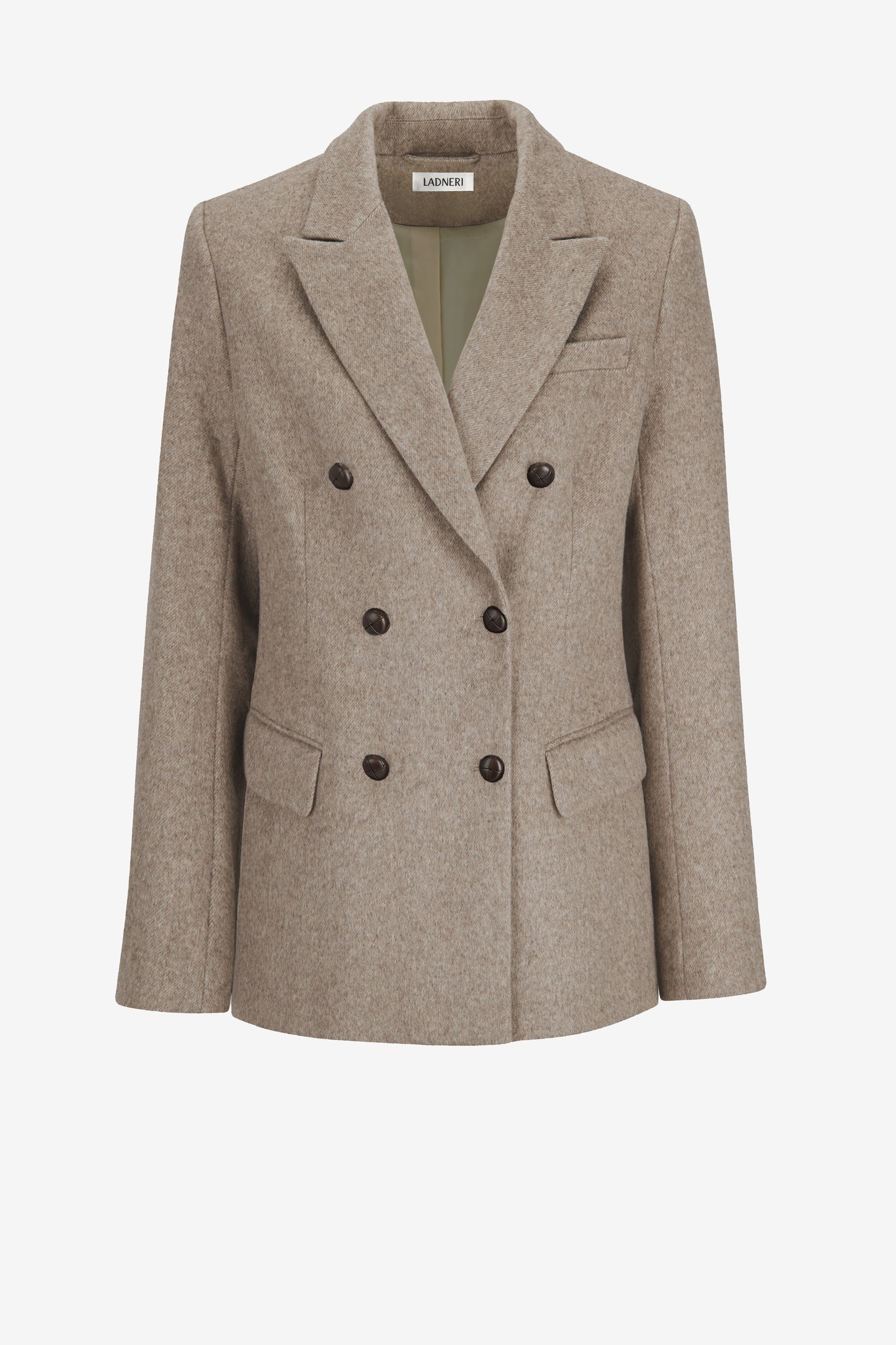 Blazer Manon in Taupe Melange Ladneri