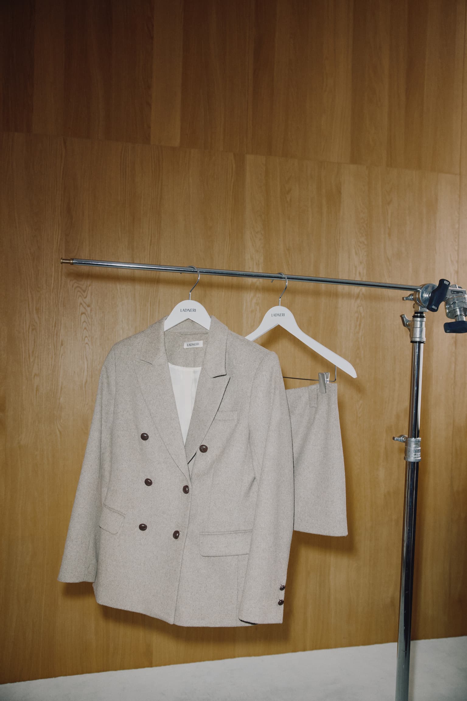 Blazer Manon in Taupe Melange Ladneri