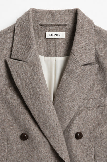 Blazer Manon in Taupe Melange Ladneri