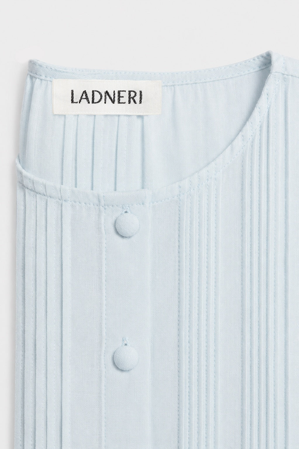 Bellina Blouse in Light Blue Ladneri