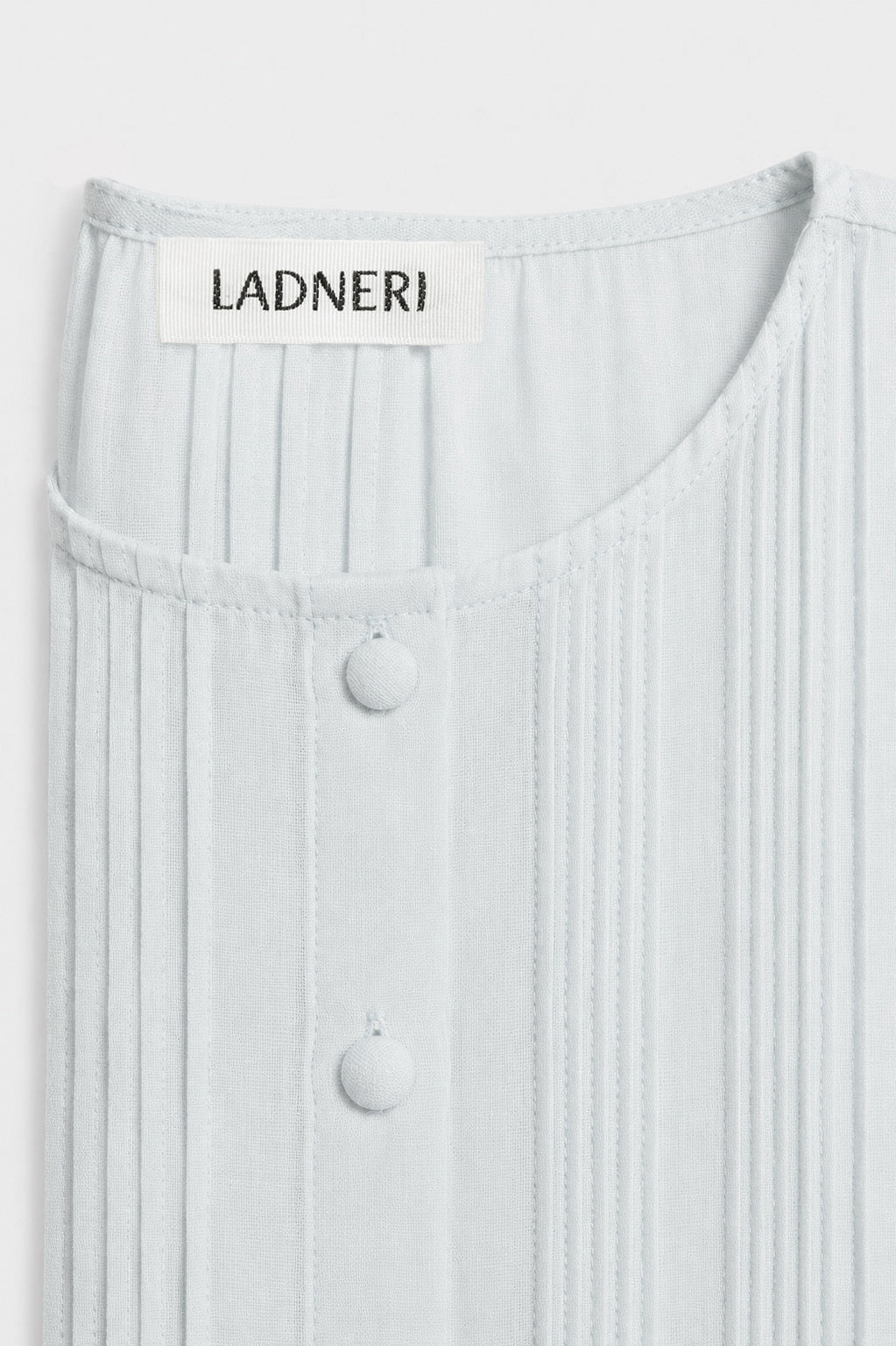 Bluse Bellina in Hellblau Ladneri