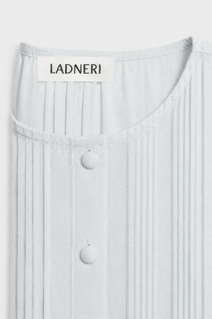 Bluse Bellina in Hellblau Ladneri