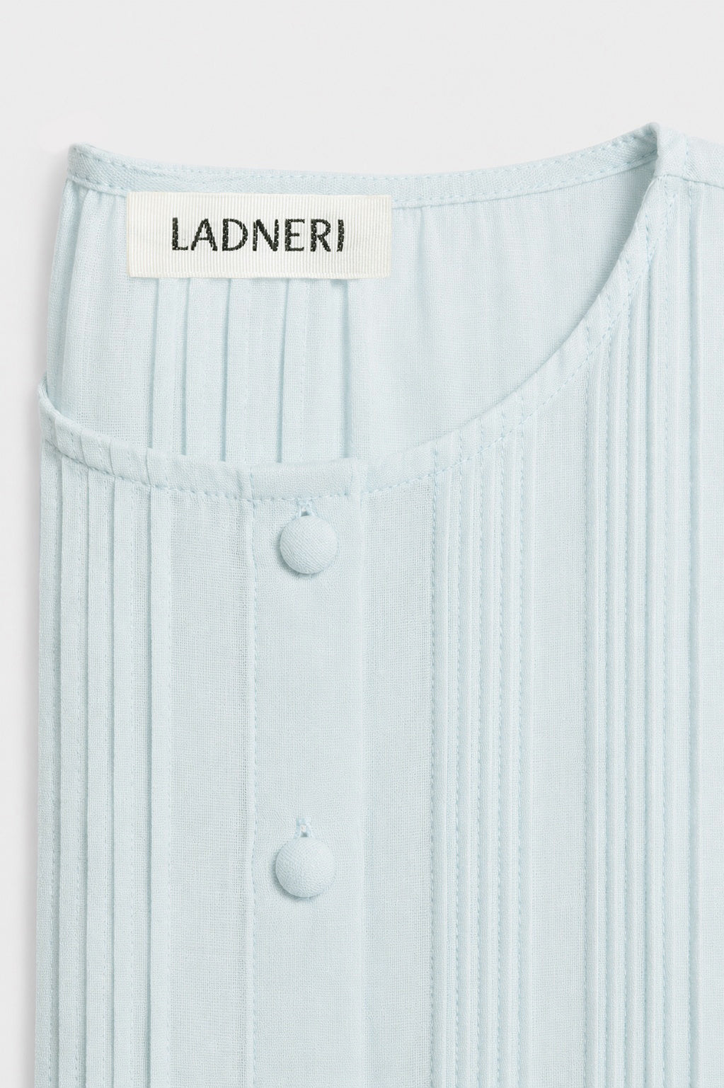 Bluse Bellina in Hellblau Ladneri
