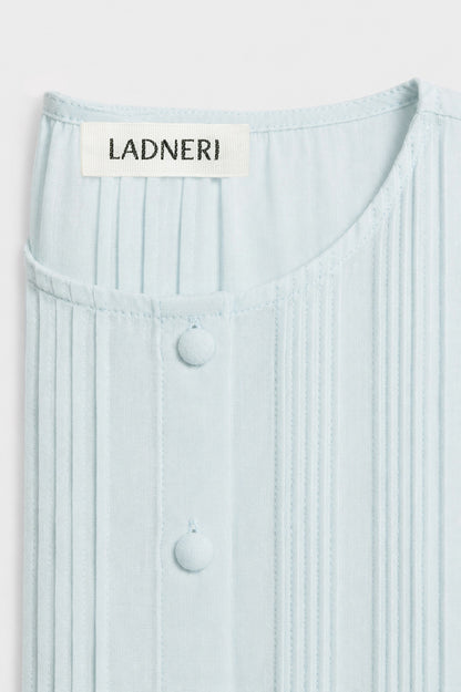 Bluse Bellina in Hellblau Ladneri