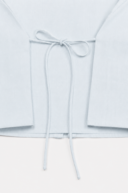 Bellina Blouse in Light Blue Ladneri
