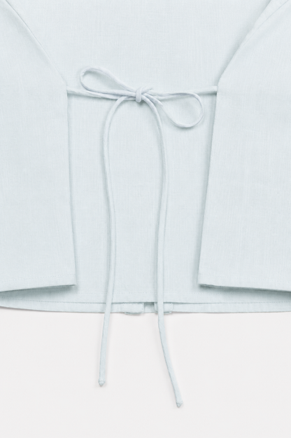 Bluse Bellina in Hellblau Ladneri