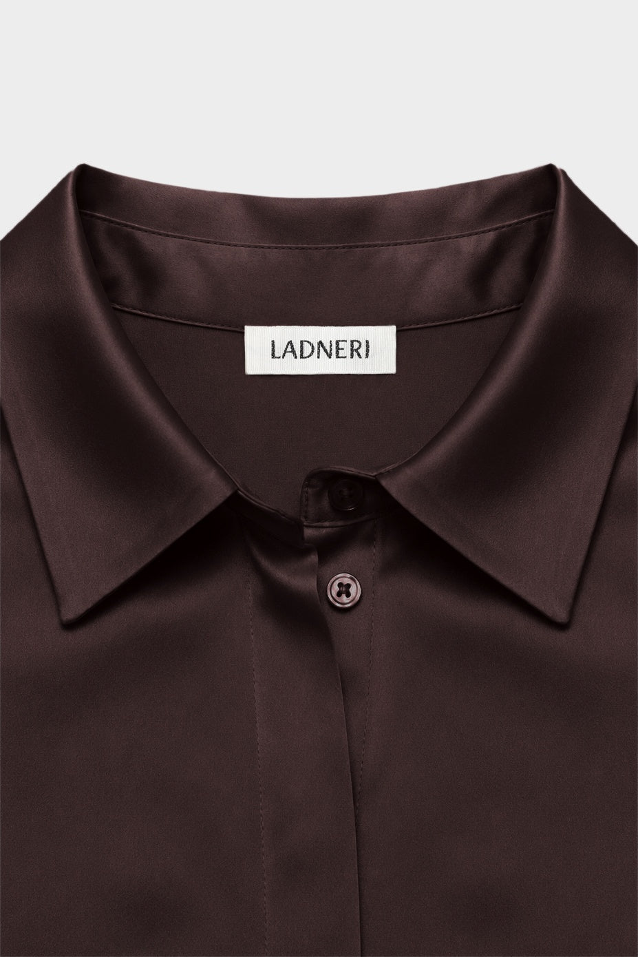 Bluse Hedi in Dunkelbraun Ladneri