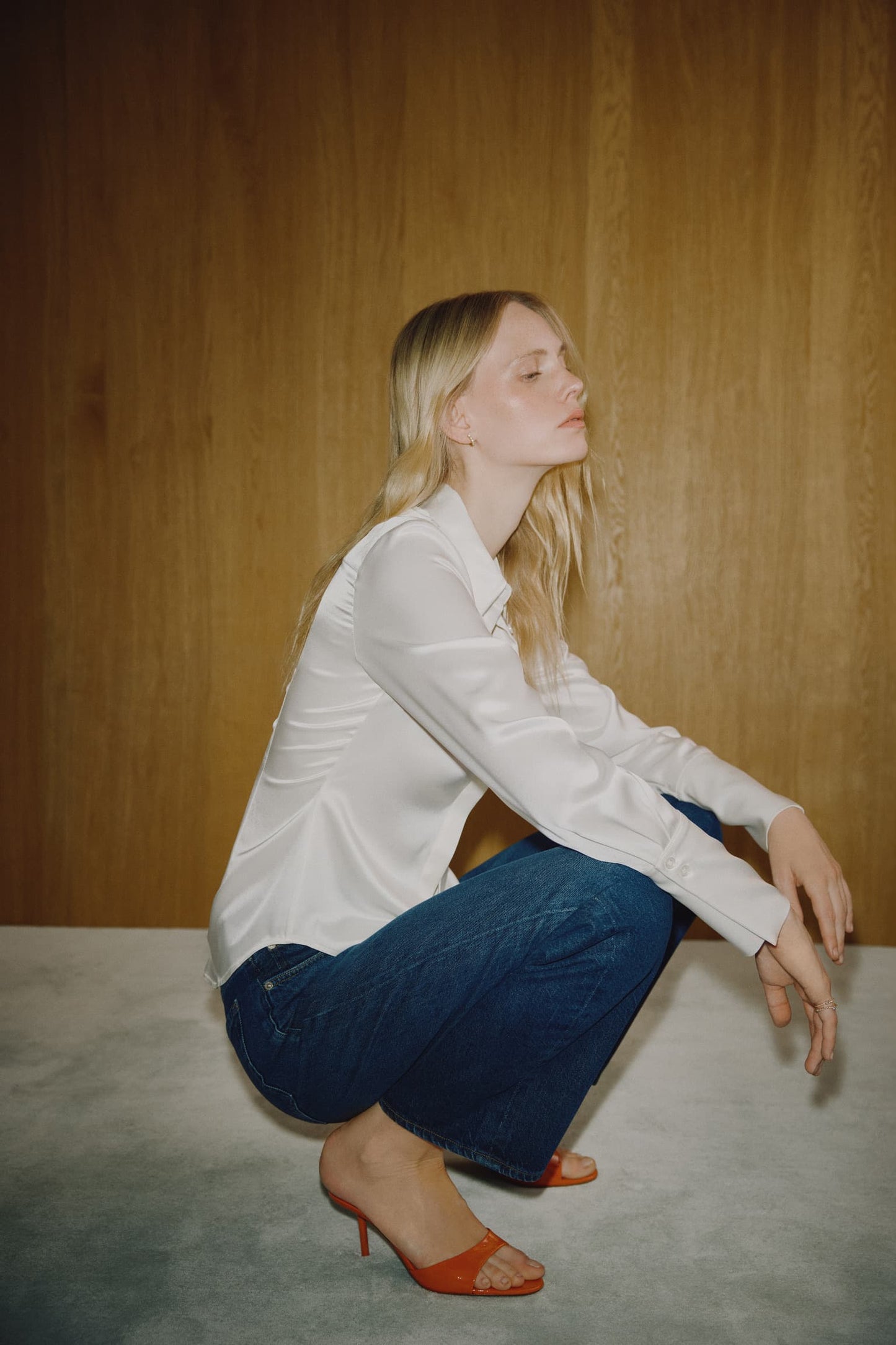 Bluse Hedi in Ivory Ladneri
