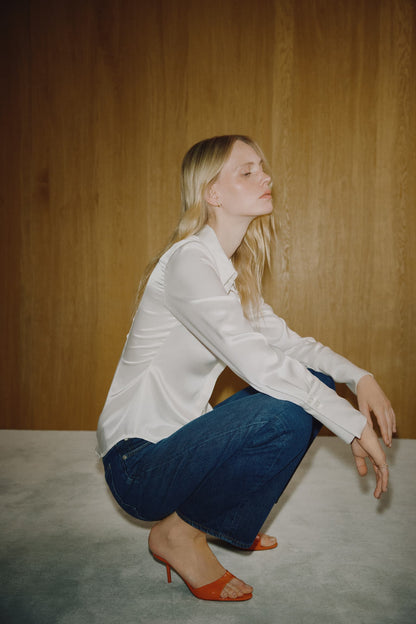 Bluse Hedi in Ivory Ladneri