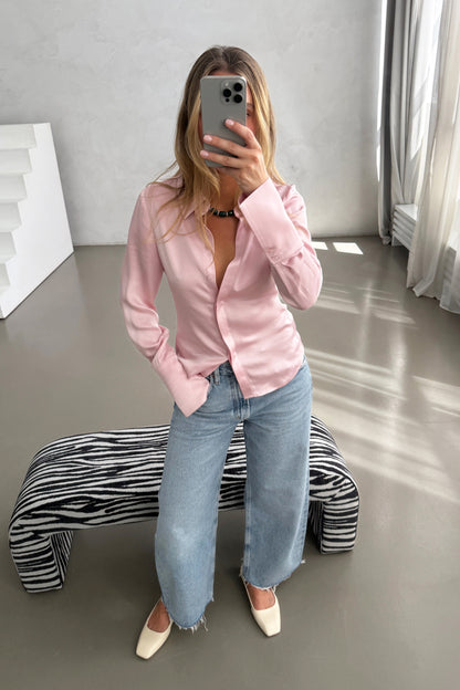 Bluse Hedi in Rosa Ladneri
