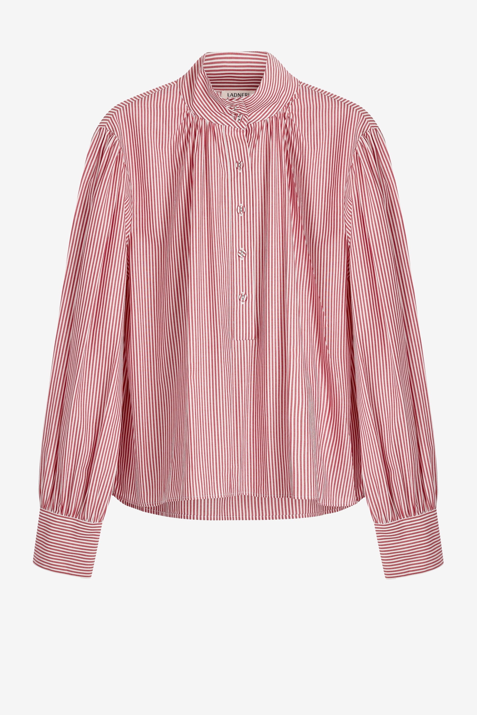 Bluse Lina in Weiß/Rouge Ladneri