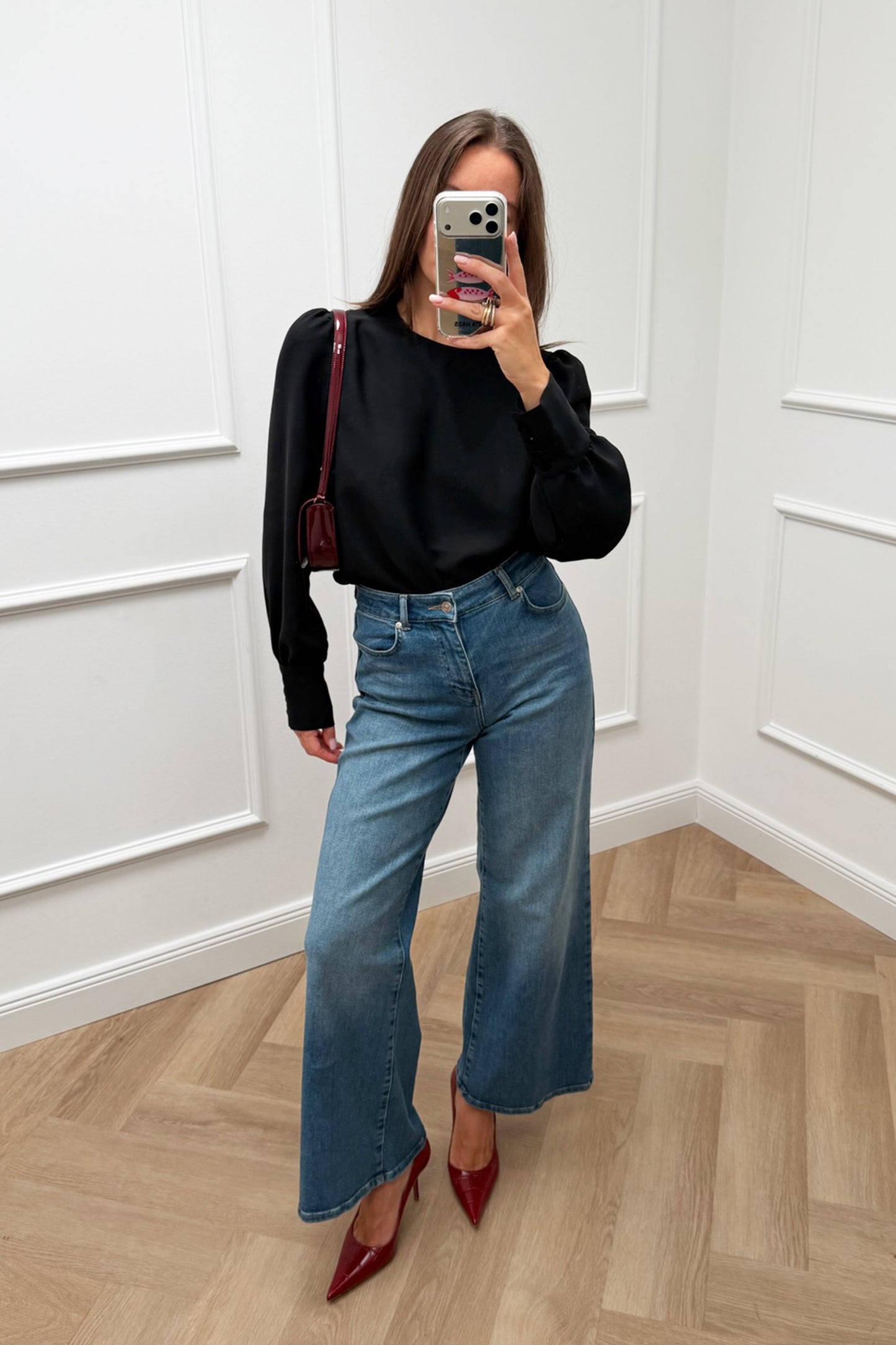 Blouse Sila in Black