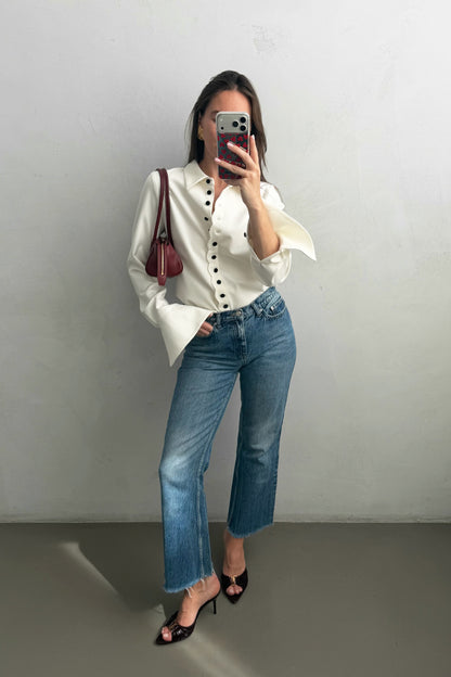 Bluse Tala in Ivory Ladneri
