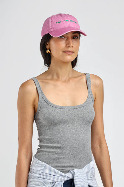 Cap Maybe in Washed Pink – Ladneri 