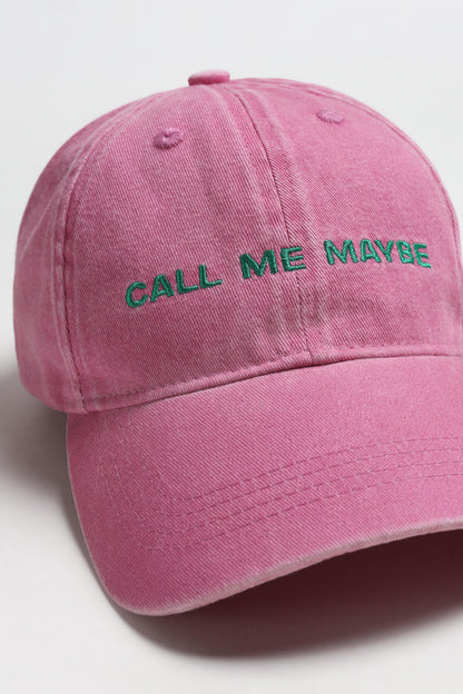 Cap Maybe in Washed Pink – Ladneri 
