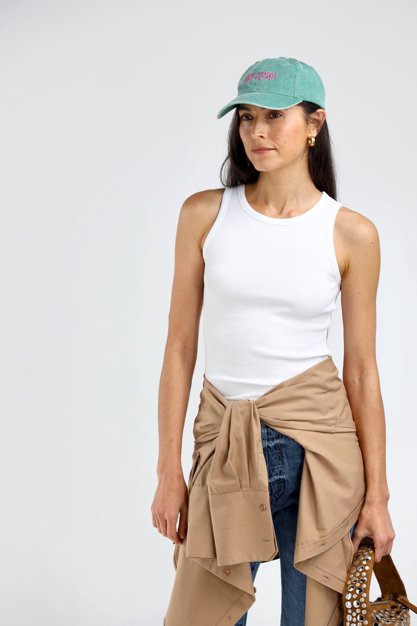 Cap NY in Washed Green – Ladneri 