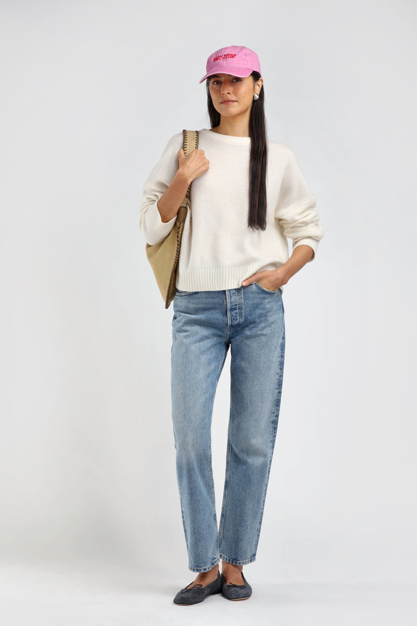 Cap NY in Washed Pink – Ladneri 