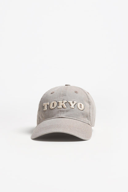Cap Tokyo in Washed Grey – Ladneri
