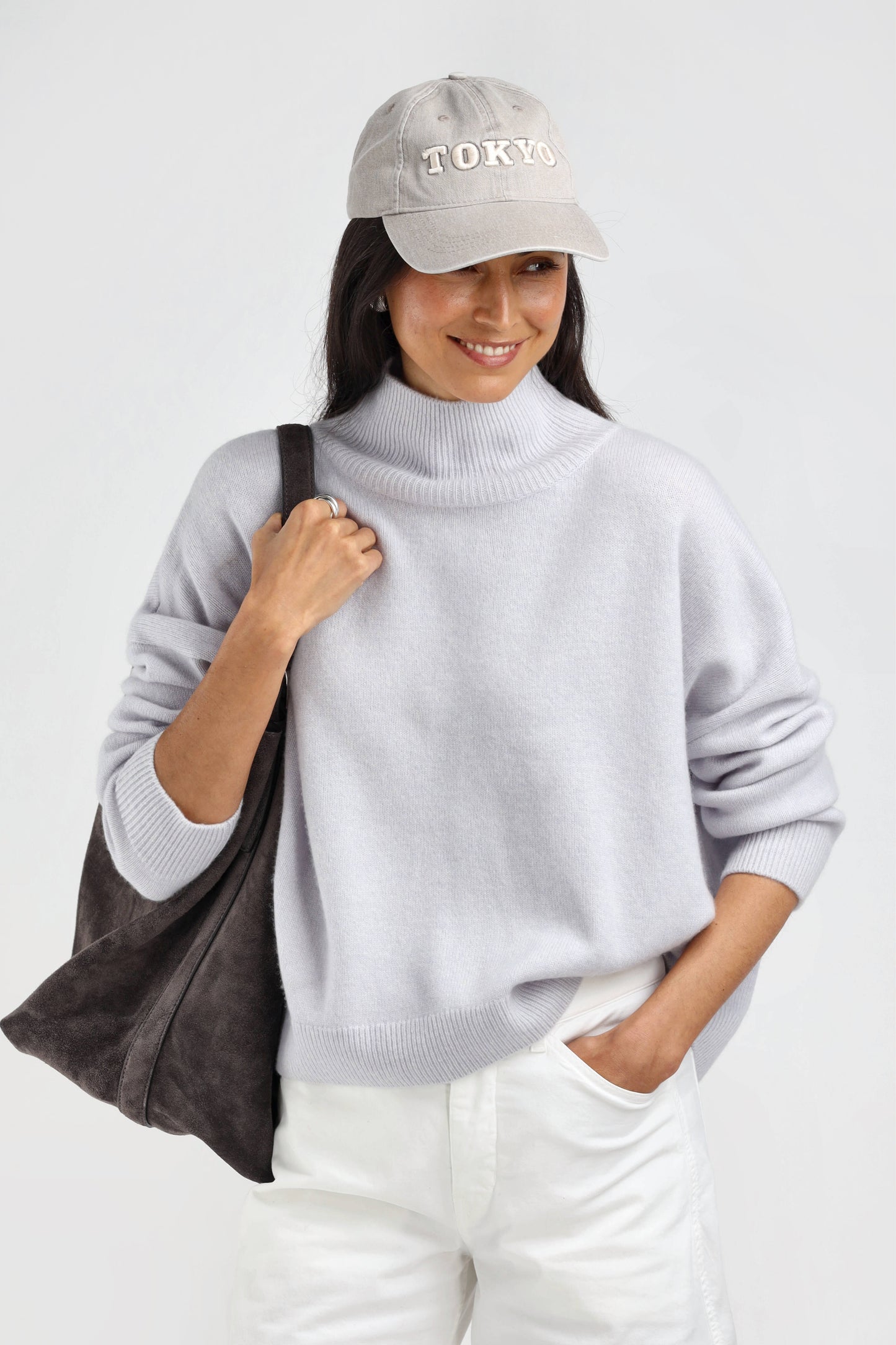 Cap Tokyo in Washed Grey – Ladneri 
