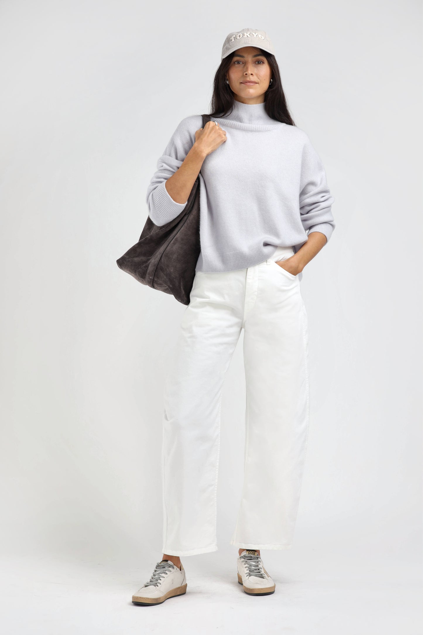 Cap Tokyo in Washed Grey – Ladneri 