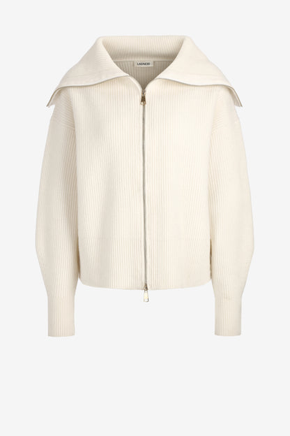 Cardigan Amelie in Ivory Ladneri