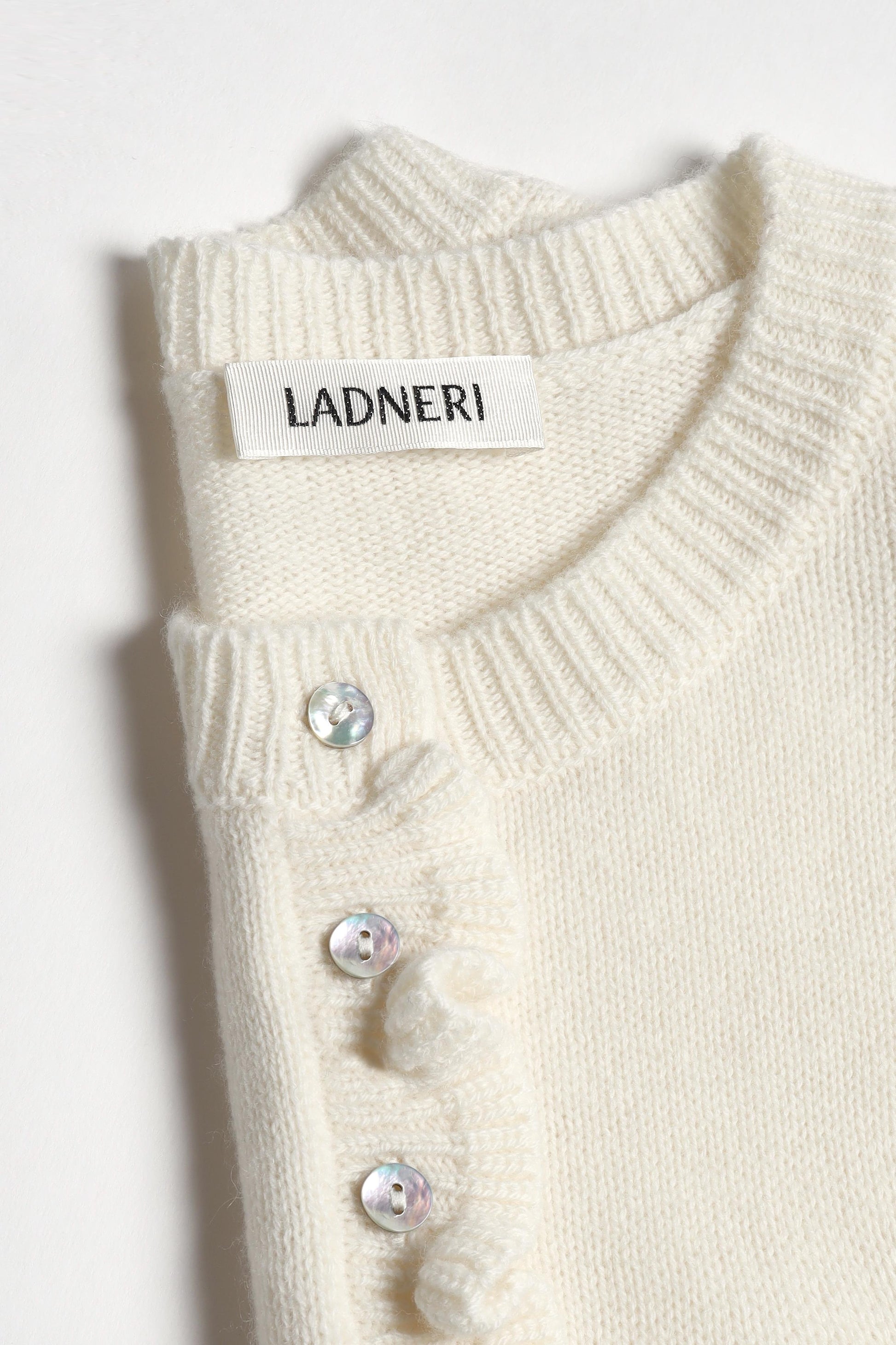 Cardigan Chloe in Creme Ladneri