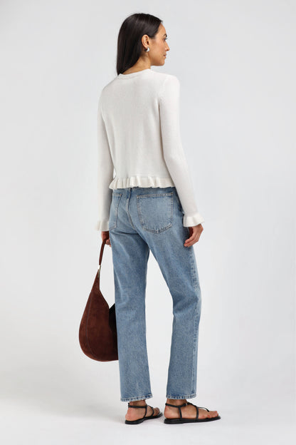 Cardigan Chloe in Creme Ladneri