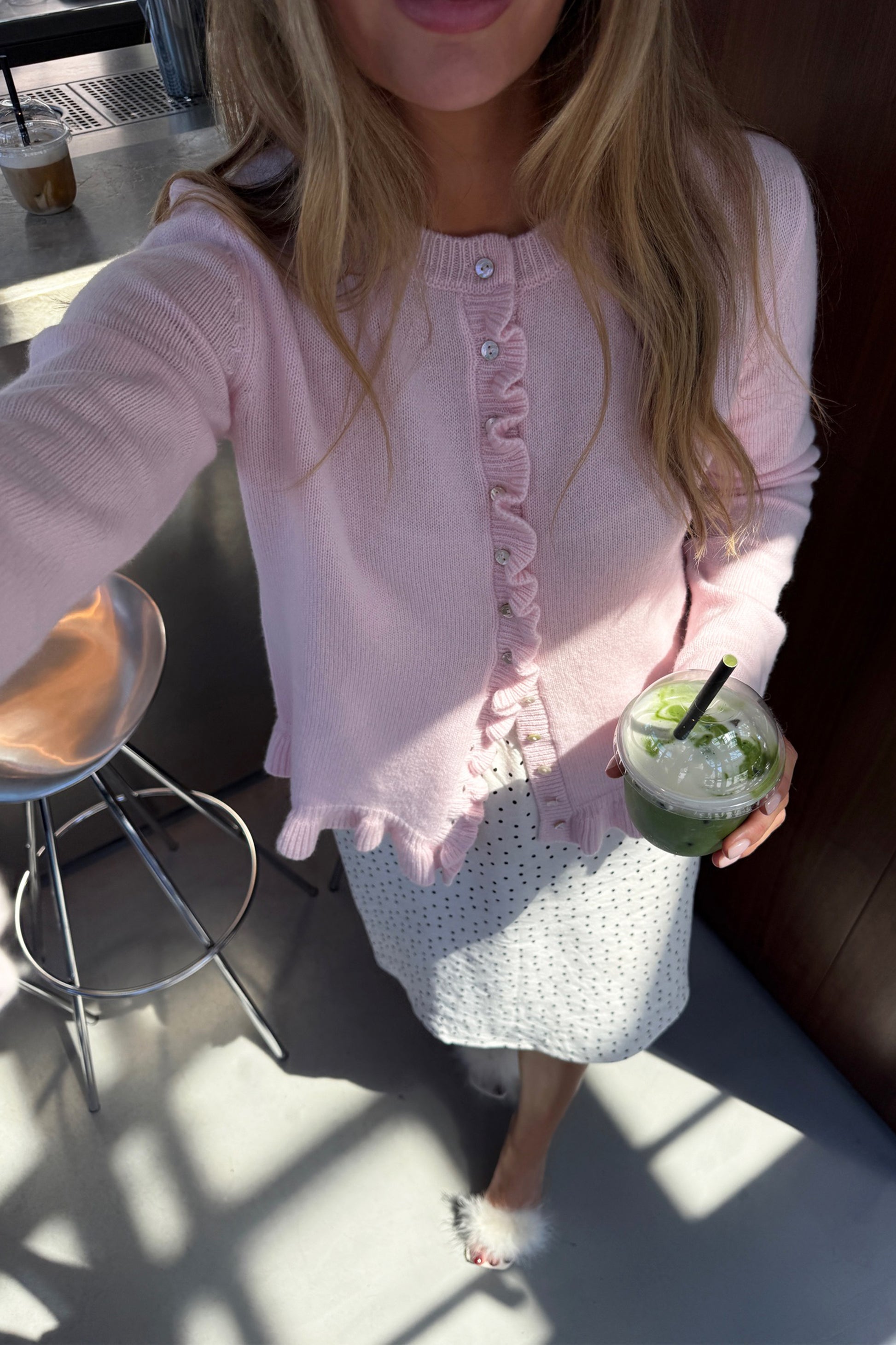 Cardigan Chloe in Rosa Ladneri