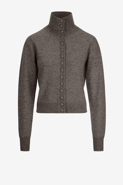Cardigan Livia in Taupe Ladneri