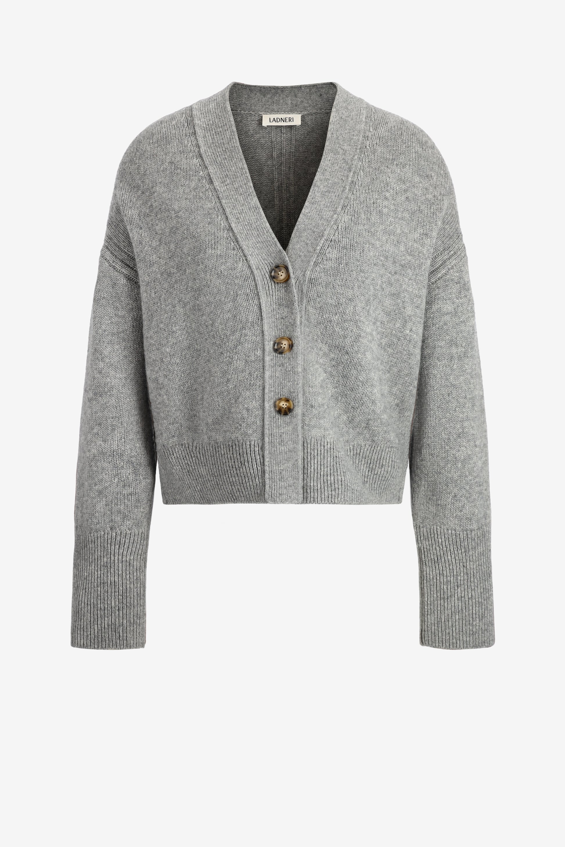 Cardigan Luce in Knitted Stone Ladneri