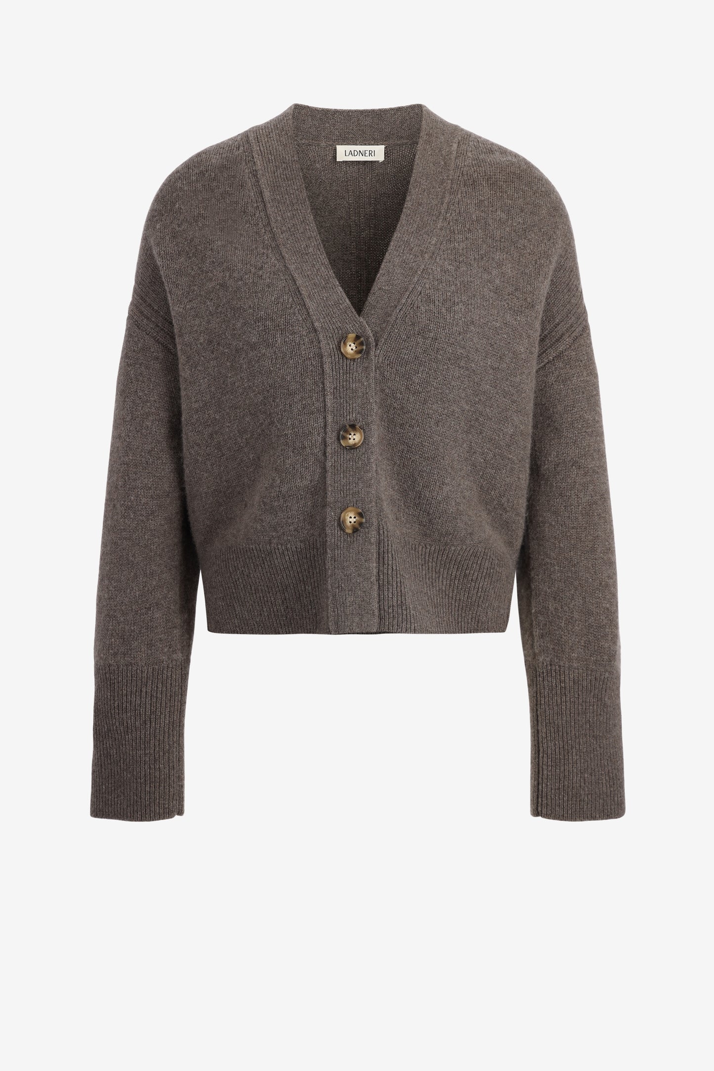 Cardigan Luce in Truffle Ladneri