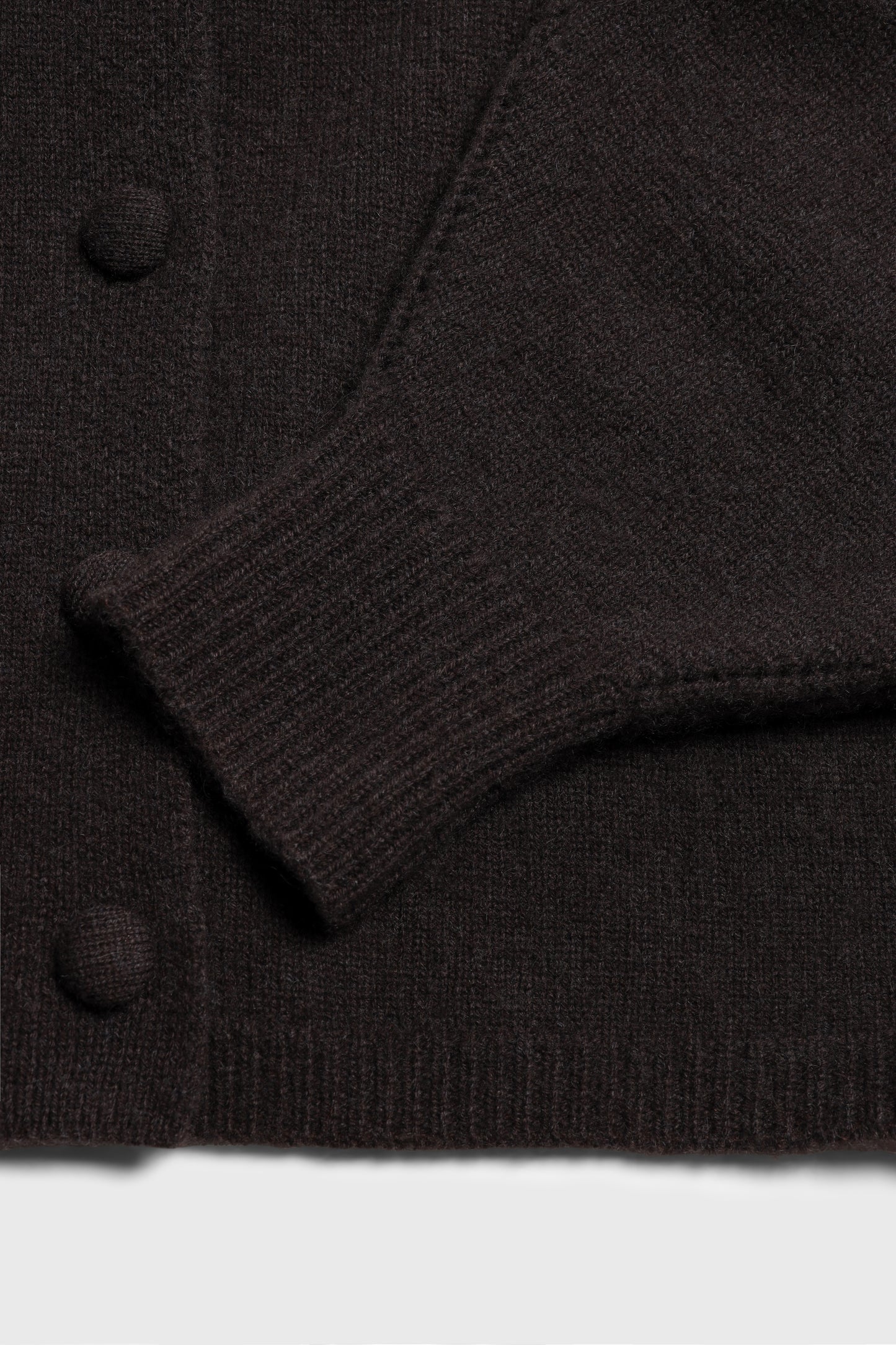 Cardigan Nala in Cacao Noir Ladneri