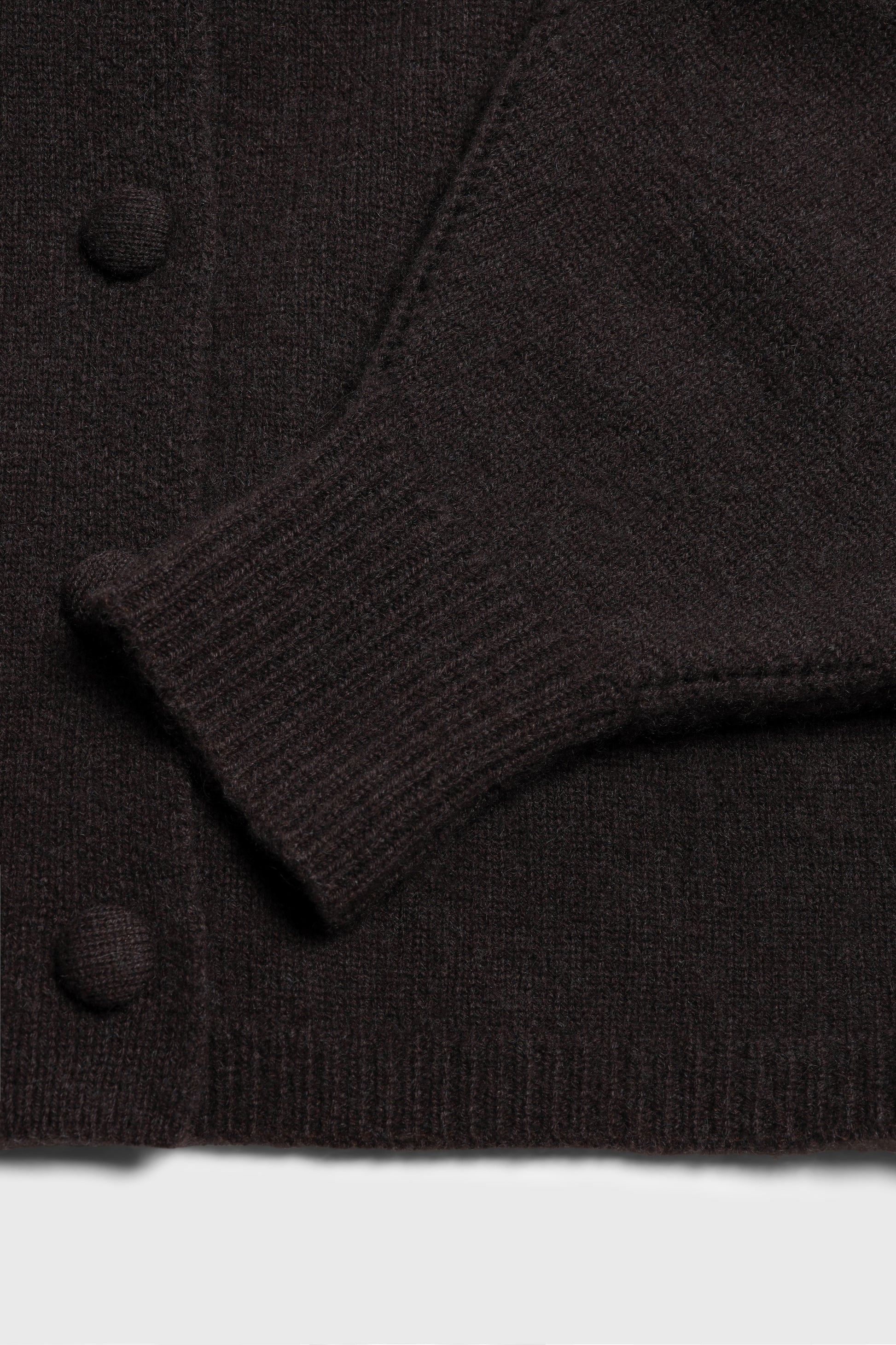 Cardigan Nala in Cacao Noir Ladneri