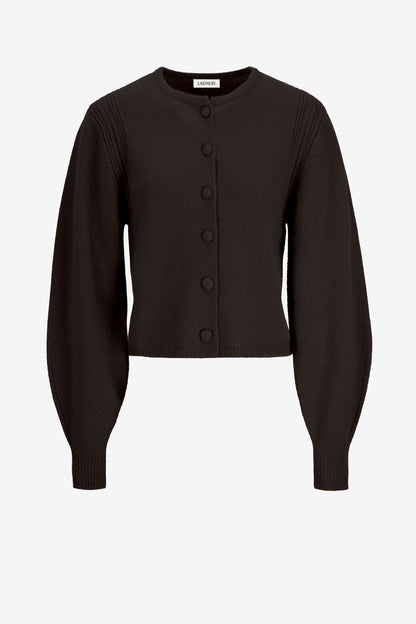 Cardigan Nala in Cacao Noir Ladneri