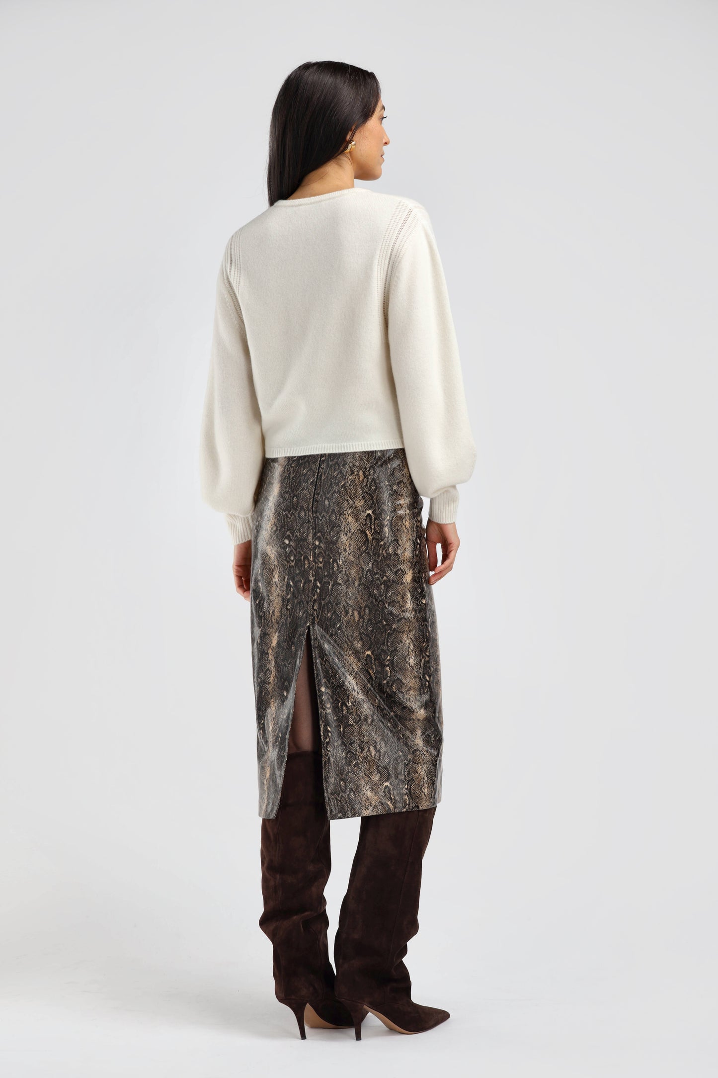Nala Cardigan in CreamLadneri - Anita Hass