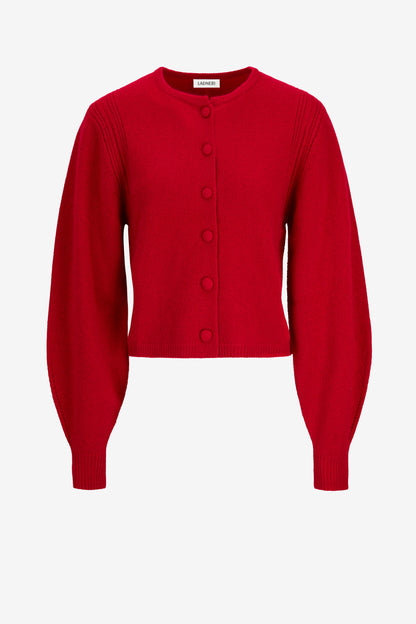 Cardigan Nala in Rot Ladneri