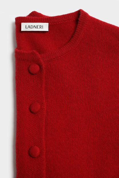 Cardigan Nala in Rot Ladneri