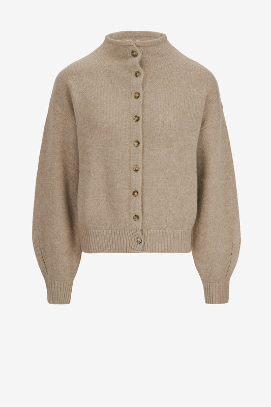 Cardigan Nordina in Golden Oat Ladneri