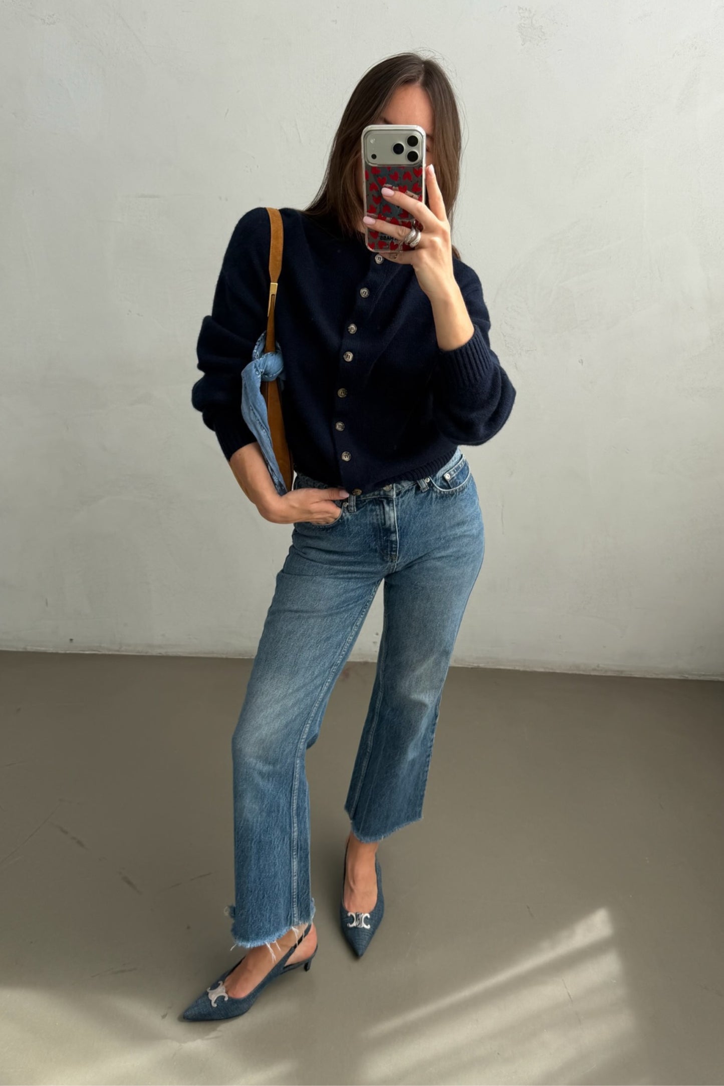 Cardigan Nordina in Midnight Ladneri