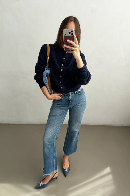 Cardigan Nordina in Midnight Ladneri