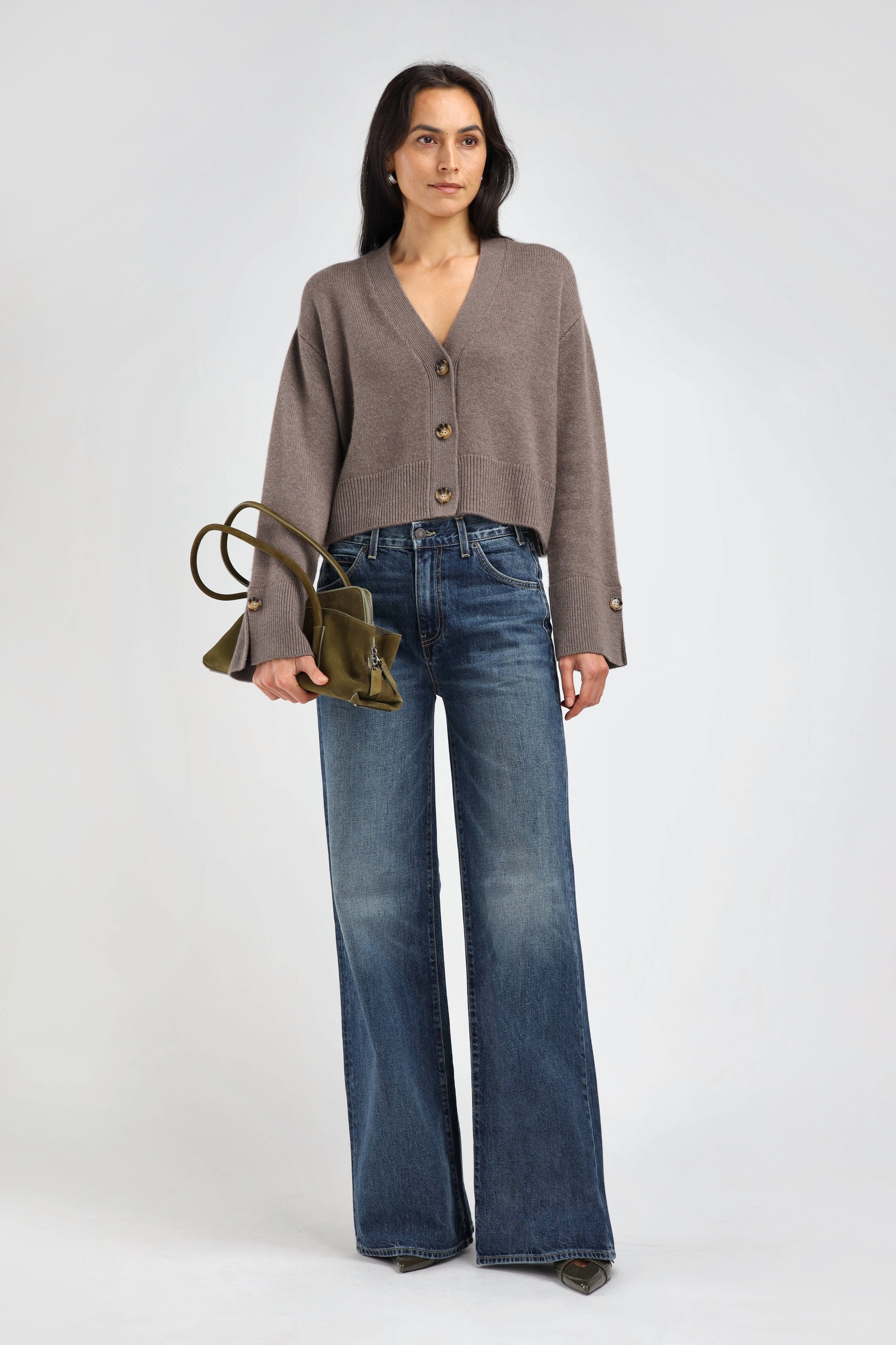 Palais Cardigan in Brown by Ladneri - Anita Hass