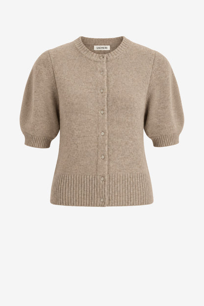 Cardigan Poupette in Golden Oat