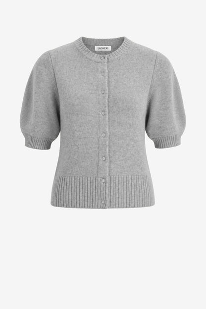 Cardigan Poupette in Silver Haze
