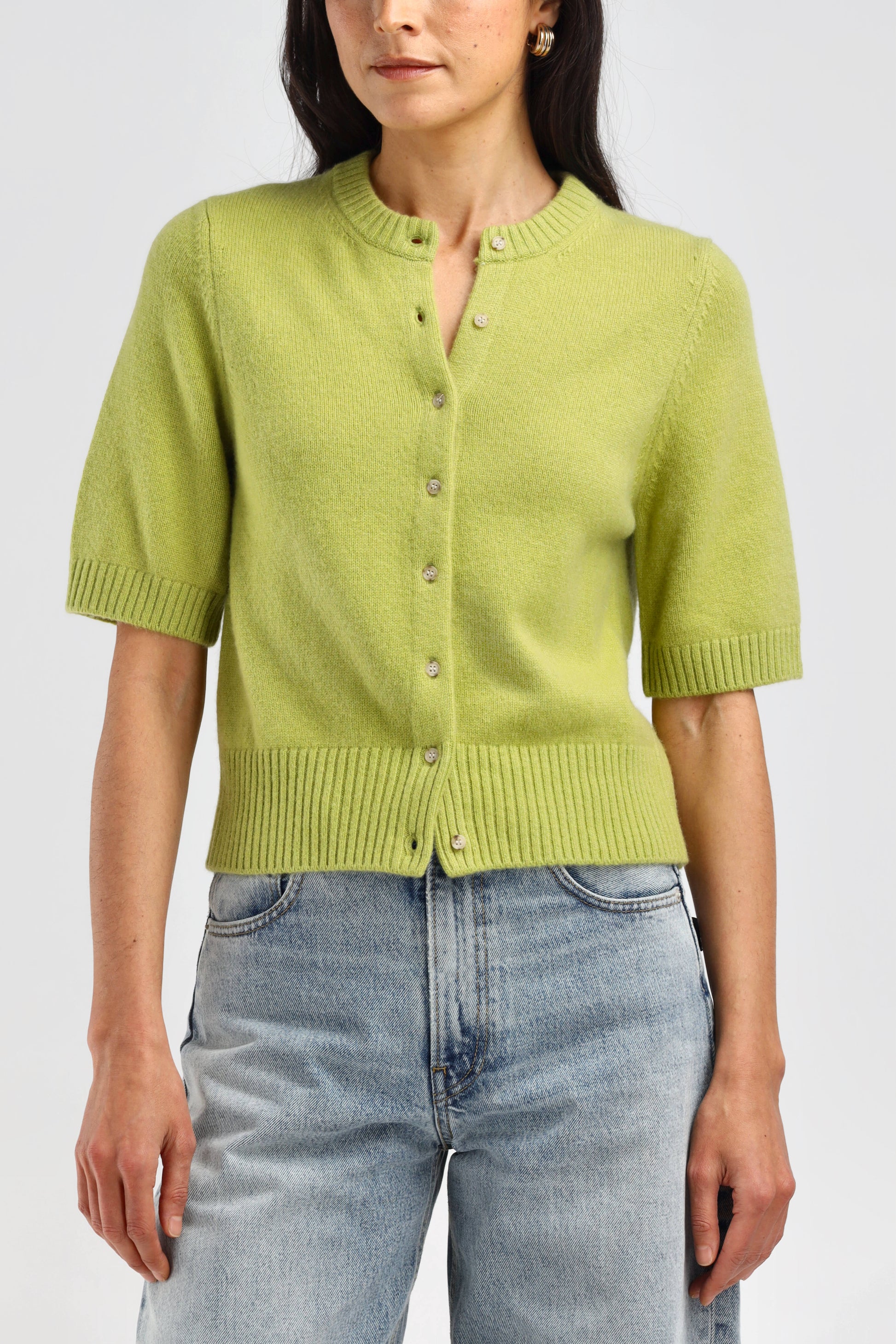 Poupette Soleil Cardigan in MatchaLadneri - Anita Hass